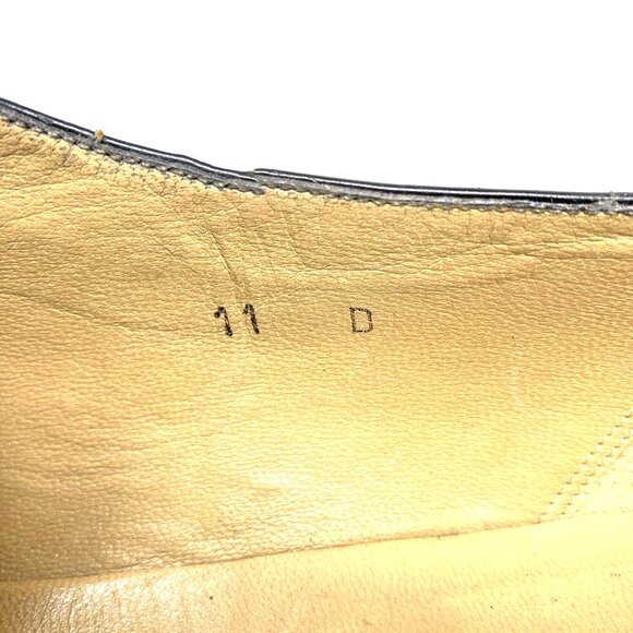 Bally Marcel Black Leather Wingtip Blind Brogue‎ Oxford - Picture 5 of 13